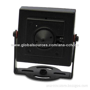 700TVL CCTV Mini Hidden Camera with 1/3-inch Sony Effio-E CCD, 3.7mm Pinhole Lens, OSD Menu